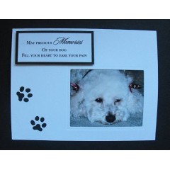 Pet Sympathy Greeting Cards - Muffy 40